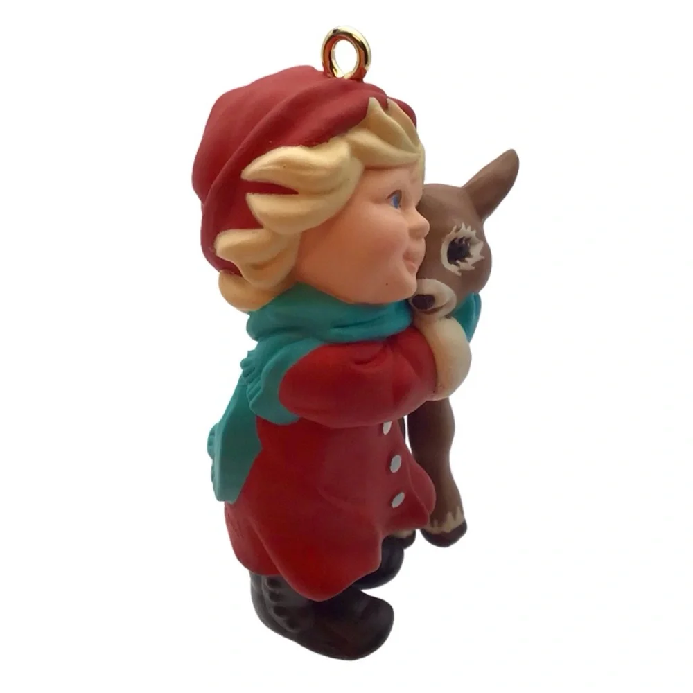Hallmark 1990 “Lovable Dears” Christmas Ornament